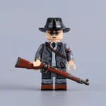 German Volkssturm (People's Storm) Civilian Militia Conscript WWII - Custom Printed Brick Block Figure