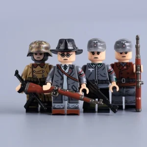 German Volkssturm (Peoples Storm) Militia WWII - Custom Printed Brick Block Figure German Volkssturm (peoples Storm) Militia Wwii Custom Printed Brick Block Figure