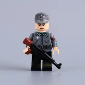 German Volkssturm (Peoples Storm) Militia with StG 44 WWII - Custom Printed Brick Block Figure German Volkssturm (peoples Storm) Militia With Stg 44 Wwii Custom Printed Brick Block Figure