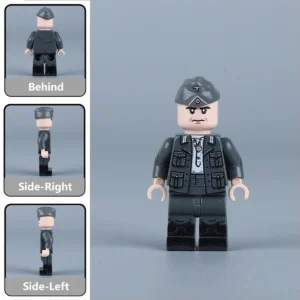 German Wehrmacht General (Gerhard von Schwerin) Relaxed Open Tunic WWII - Custom Printed Brick Block Figure German Wehrmacht General (gerhard Von Schwerin) Relaxed Open Tunic Wwii Custom Printed Brick Block Figure