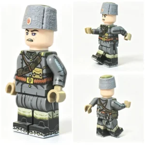 Imperial Russian Army Winter Heavy Machine Gunner (with Papakha Hat) WWI - Custom Printed Brick Block Figure Imperial Russian Army Winter Heavy Machine Gunner (with Papakha Hat) Wwi Custom Printed Brick Block Figure