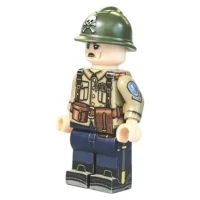 Kornilov Shock Regiment Officer Russian Civil War Front View – Custom Printed Brick Block Figure Kornilov Shock Regiment Officer Russian Civil War Front View – Custom Printed Brick Block Figure