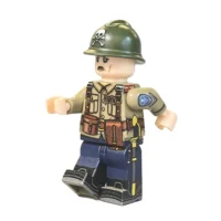 Kornilov Shock Regiment Officer Russian Civil War Marching Pose – Custom Printed Brick Block Figure Kornilov Shock Regiment Officer Russian Civil War Marching Pose – Custom Printed Brick Block Figure