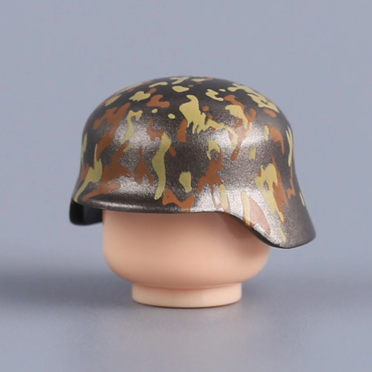 M35 Combat Helmet (Mud-Stained Camouflage Edition) - Custom 3D Printed Miniature Accessory Parts Pieces for Brick Block Figures M35 Combat Helmet (mud Stained Camouflage Edition) Custom 3d Printed Miniature Accessory Parts Pieces For Brick Block Figures