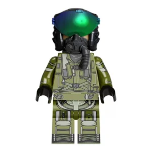 Modern Combat FA-18 Hornet Naval Aviator - Custom Printed Brick Block Figure Modern Combat Fa 18 Hornet Naval Aviator Custom Printed Brick Block Figure