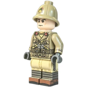 North Africa Italian Infantryman (light Combat Load) Wwii Custom Printed Brick Block Figure