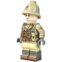 North Africa Italian LMG (Light Machine Gun) Gunner WWII - Custom Printed Brick Block Figure North Africa Italian Lmg (light Machine Gun) Gunner Wwii Custom Printed Brick Block Figure