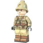 North Africa Italian Squad Leader / NCO (SQL) WWII - Custom Printed Brick Block Figure