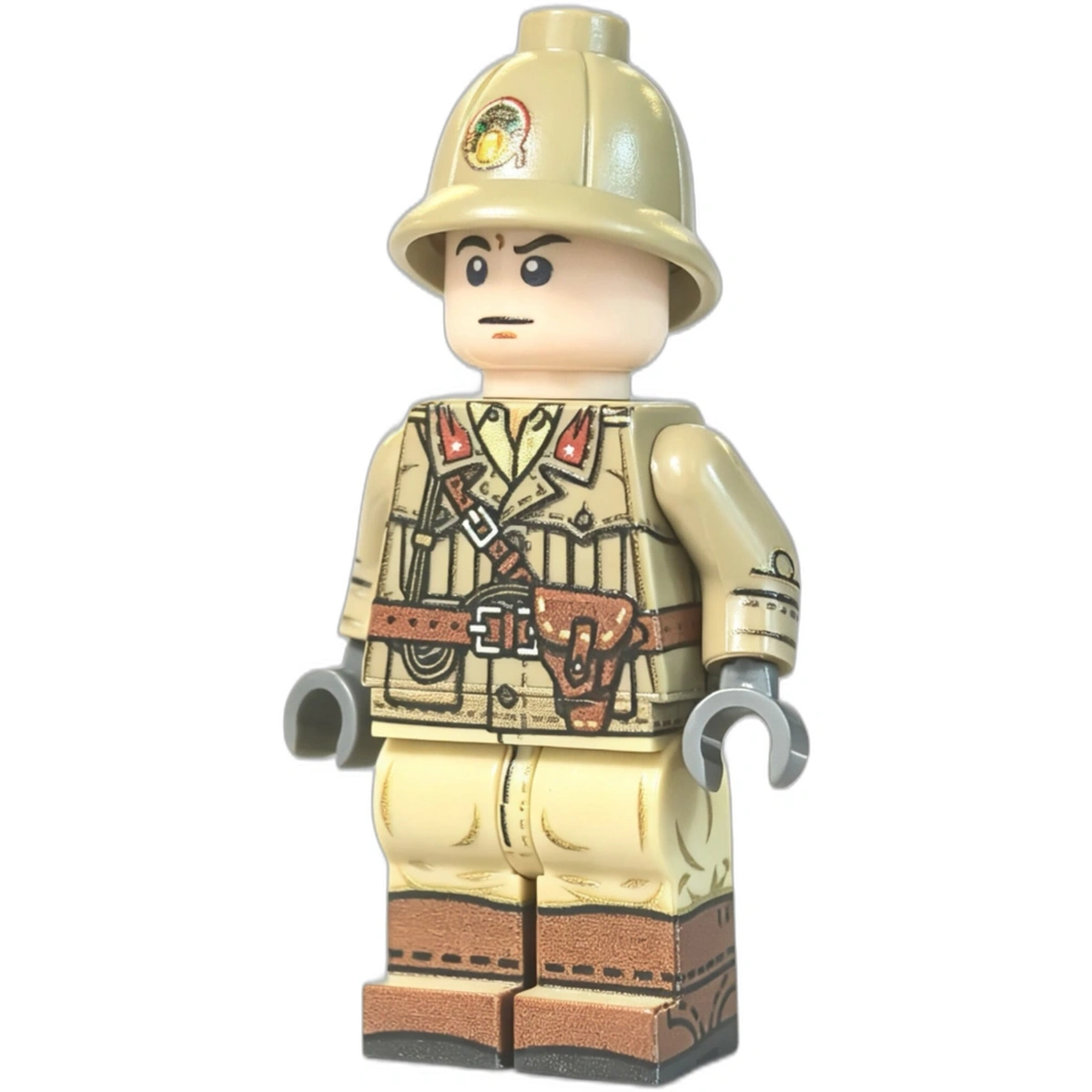 North Africa Italian Squad Leader NCO (SQL) WWII - Custom Printed Brick Block Figure North Africa Italian Squad Leader Nco (sql) Wwii Custom Printed Brick Block Figure