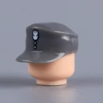 Polish Home Army Field Cap - Custom 3D Printed Miniature Accessory Parts Pieces for Brick Block Figures