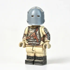 Sinai Desert Heavy Machine Gunner (with Trench Armor) Wwi Custom Printed Brick Block Figure