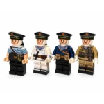 Soviet Navy Black Sea Fleet Naval Infantry Squad WWII - Custom Printed Brick Block Figure