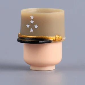 Tan Army Generals Kepi (Five-Star) - Custom 3D Printed Miniature Accessory Parts Pieces for Brick Block Figures Tan Army Generals Kepi (five Star) Custom 3d Printed Miniature Accessory Parts Pieces For Brick Block Figures