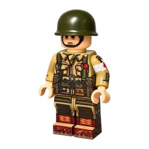 US 101st Airborne Medic (Red Cross Armband) WWII – Custom Printed Brick Block Figure Us 101st Airborne Medic (red Cross Armband) Wwii – Custom Printed Brick Block Figure