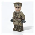US Army General John J. "Black Jack" Pershing WWI - Custom Printed Brick Block Figure