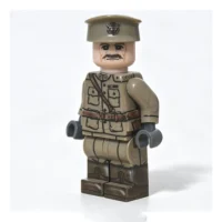 US Army General John J. Black Jack Pershing WWI - Custom Printed Brick Block Figure Us Army General John J. Black Jack Pershing Wwi Custom Printed Brick Block Figure