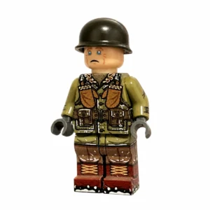 US Forces Winter Submachine Gunner (with Arctic Mittens) Korean War - Custom Printed Brick Block Figure US Forces Winter Submachine Gunner (with Arctic Mittens) Korean War - Custom Printed Brick Block Figure
