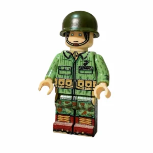 US Marine Corps Rifleman (Pacific Theater) WWII - Custom Printed Brick Block Figure Us Marine Corps Rifleman (pacific Theater) Wwii Custom Printed Brick Block Figure