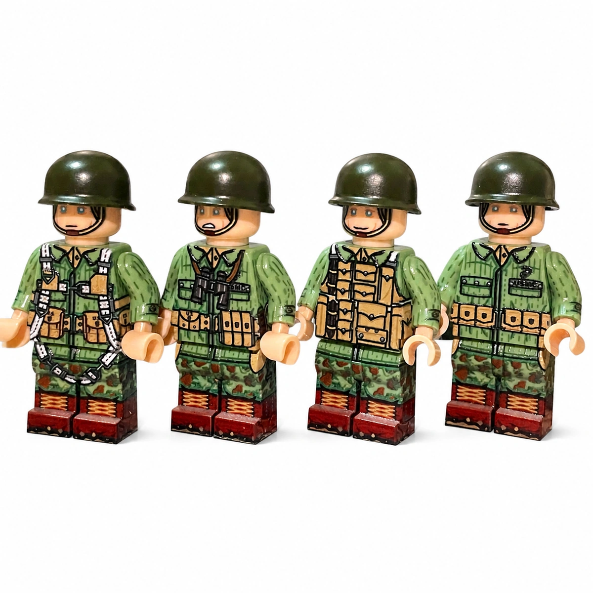 US USMC Marine Paratroopers Paramarine (Paramarines) WWII - Custom Printed Brick Block Figure Us Usmc Marine Paratroopers Paramarine (paramarines) Wwii Custom Printed Brick Block Figure