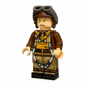 USAAF 100th Bomb Group Bomber Pilot (with Mae West & Parachute Harness) Masters of the Air WWII - Custom Printed Brick Block Figure Usaaf 100th Bomb Group Bomber Pilot (with Mae West & Parachute Harness) Masters Of The Air Wwii Custom Printed Brick Block Figure