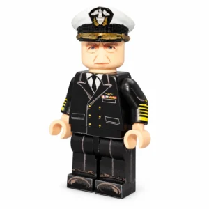 United States Navy Admiral Chester W. Nimitz (Service Dress Blue Uniform) WWII - Custom Printed Brick Block Figure United States Navy Admiral Chester W. Nimitz (service Dress Blue Uniform) Wwii Custom Printed Brick Block Figure