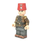 Waffen-SS Bosnian Mountain Troop "Handschar" Squad Leader (Oak Leaf Camouflage Smock) WWII - Custom Printed Brick Block Figure