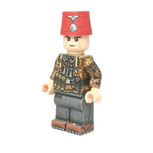 Waffen-SS Bosnian Mountain Troop Handschar Squad Leader (Oak Leaf Camouflage Smock) WWII - Custom Printed Brick Block Figure Waffen Ss Bosnian Mountain Troop Handschar Squad Leader (oak Leaf Camouflage Smock) Wwii Custom Printed Brick Block Figure