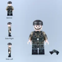 all sides of German Air Force Camouflage Paratrooper - All Sides Of German Air Force Camouflage Paratrooper