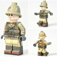 All Sides Of North Africa Italian Infantryman WWII - Custom Printed Brick Block Figure All Sides Of North Africa Italian Infantryman WWII - Custom Printed Brick Block Figure