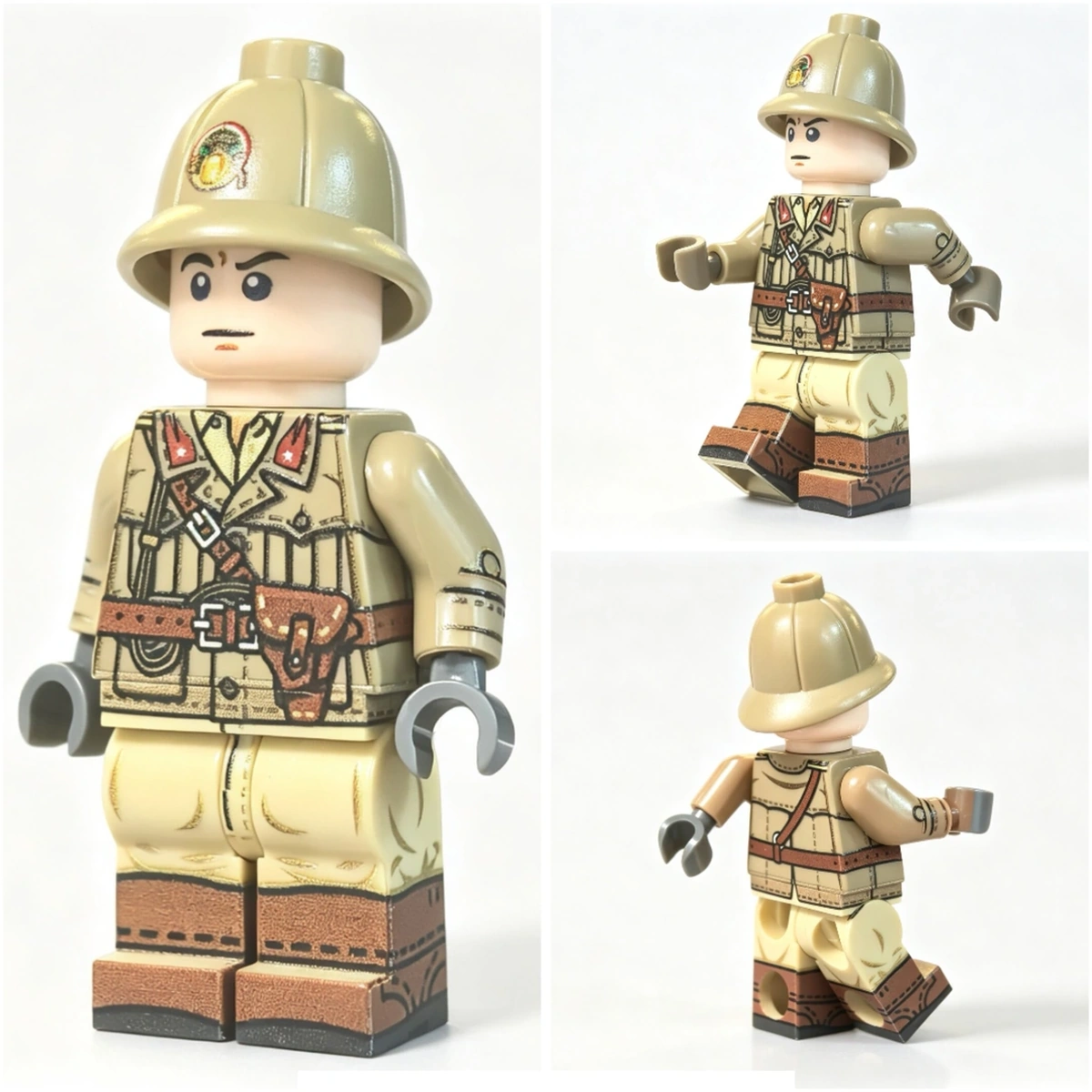 all sides of North Africa Italian Squad Leader NCO (SQL) WWII - Custom Printed Brick Block Figure All Sides Of North Africa Italian Squad Leader Nco (sql) Wwii Custom Printed Brick Block Figure