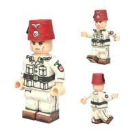 all sides of Waffen-SS Bosnian Mountain Troop Handschar Sergeant Major (Summer Uniform) WWII - Custom Printed Brick Block Figure All Sides Of Waffen Ss Bosnian Mountain Troop Handschar Sergeant Major (summer Uniform) Wwii Custom Printed Brick Block Figure