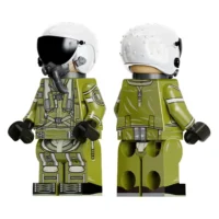 the left and right of Modern Combat Tactical Fighter Pilot (ZSh-7 Fly Helmet) - Custom Printed Brick Block Figure The Left And Right Of Modern Combat Tactical Fighter Pilot (zsh 7 Fly Helmet) Custom Printed Brick Block Figure