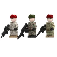 the left side of Modern US Military Camouflage Soldiers - Custom Printed Brick Block Figure The Left Side Of Modern Us Military Camouflage Soldiers Custom Printed Brick Block Figure