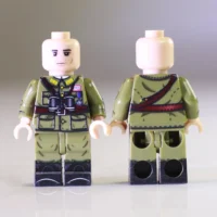 Chinese General Fang Xianjue Front and Rear Views Second Sino-Japanese War – Custom Printed Brick Block Figure Chinese General Fang Xianjue Front And Rear Views Second Sino Japanese War – Custom Printed Brick Block Figure