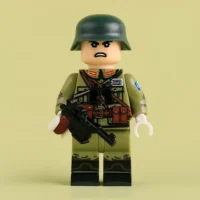 Chinese Nationalist Platoon Leader with Weapon WWII – Custom Printed Brick Block Figure Chinese Nationalist Platoon Leader With Weapon Wwii – Custom Printed Brick Block Figure