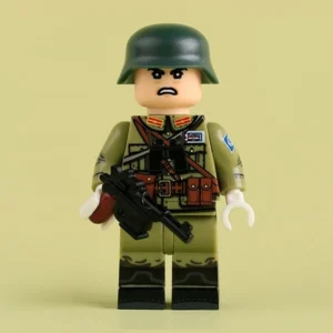 Chinese Nationalist Platoon Leader with Weapon WWII – Custom Printed Brick Block Figure Chinese Nationalist Platoon Leader With Weapon Wwii – Custom Printed Brick Block Figure