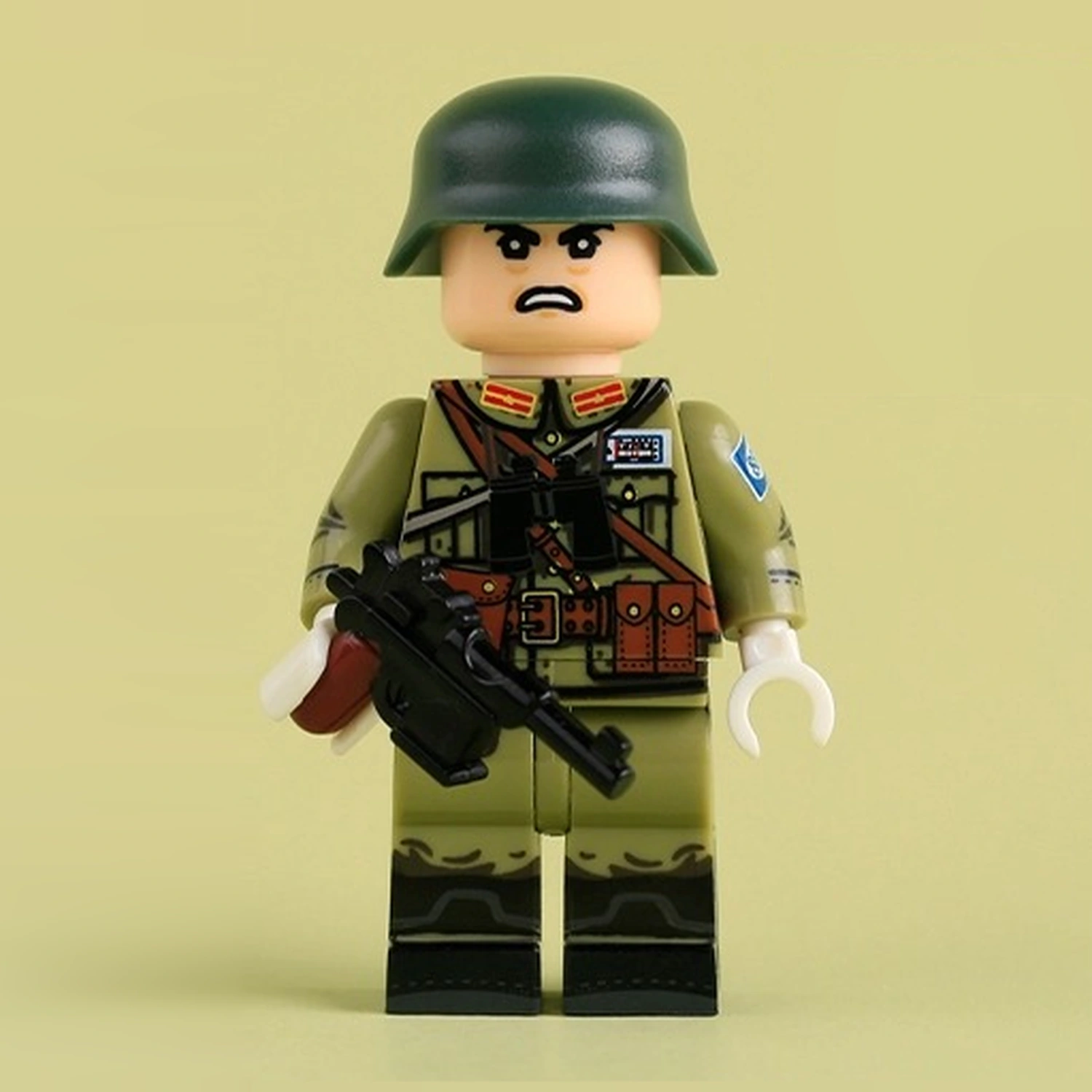 Chinese Nationalist Platoon Leader with Weapon WWII – Custom Printed Brick Block Figure Chinese Nationalist Platoon Leader With Weapon Wwii – Custom Printed Brick Block Figure