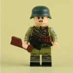 Chinese Nationalist Squad Leader Sergeant with Weapon WWII – Custom Printed Brick Block Figure