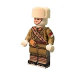 Chinese Northeastern Army Khaki Infantryman Republican Era – Custom Printed Brick Block Figure