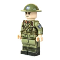 Chinese Tax Police Corps Infantryman Republican Era – Custom Printed Brick Block Figure