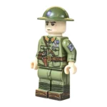 Chinese Tax Police Corps Officer Republican Era – Custom Printed Brick Block Figure