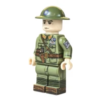 Chinese Tax Police Corps Officer Republican Era – Custom Printed Brick Block Figure