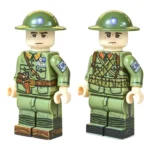 Chinese Tax Police Corps Soldiers Collection Republican Era – Custom Printed Brick Block Figure