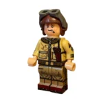 Fury Sherman Tank Commander Wardaddy WWII – Custom Printed Brick Block Figure