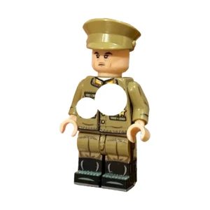 General Mitsuru Ushijima Pacific Theater WWII – Custom Printed Brick Block Figure