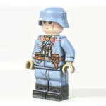 German Luftwaffe Flak Corporal WWII - Custom Printed Brick Block Figure