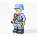 German Luftwaffe Flak Private WWII - Custom Printed Brick Block Figure