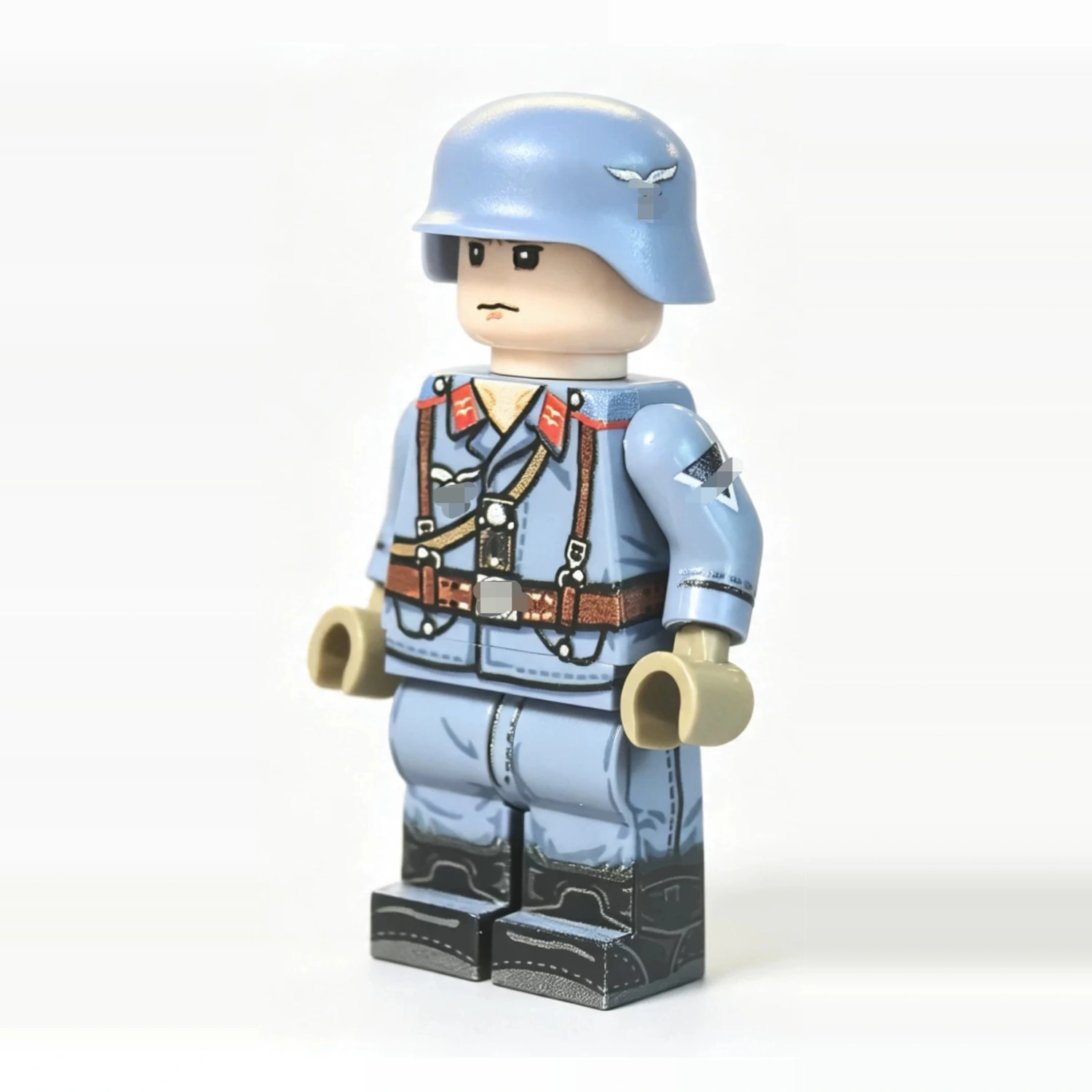 German Luftwaffe Flak Private WWII – Custom Printed Brick Block Figure German Luftwaffe Flak Private Wwii – Custom Printed Brick Block Figure