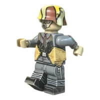 German Stormtrooper Granatenwerfer 16 Gunner World War I Front Three Quarter View – Custom Printed Brick Block Figure