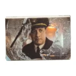 Greyhound Captain Ernest Krause Portrait Tile (2x3 Printed Brick) WWII – Custom 3D Printed Miniature Accessory Parts Pieces for Brick Block Figures